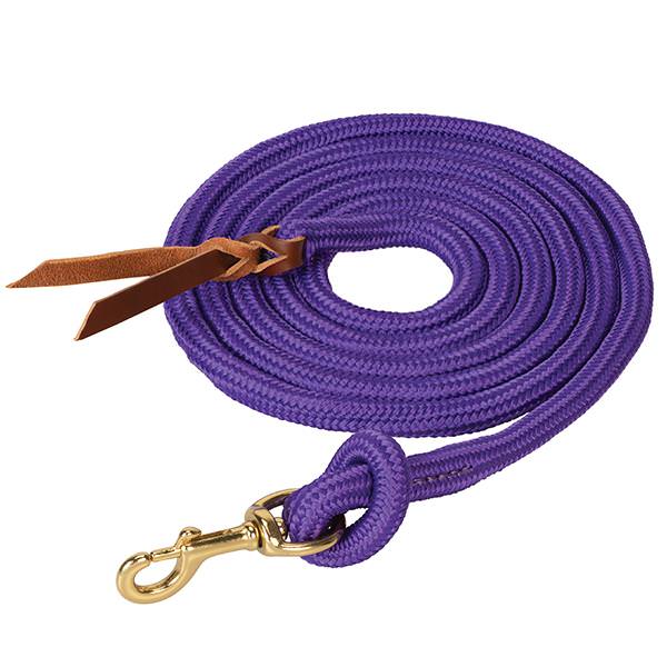 Weaver Leather 5/8x10' Cowboy Lead w/Snap - Multiple Colours