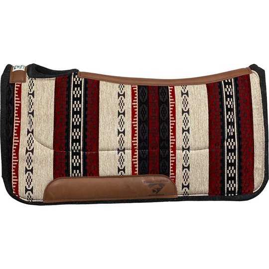 Diamond Wool Contoured Ranch Saddle Pad 1" - Assorted Sizes & Colours