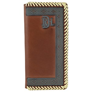 Red Dirt Rodeo Wallet - Turquoise Washed Edge Pattern