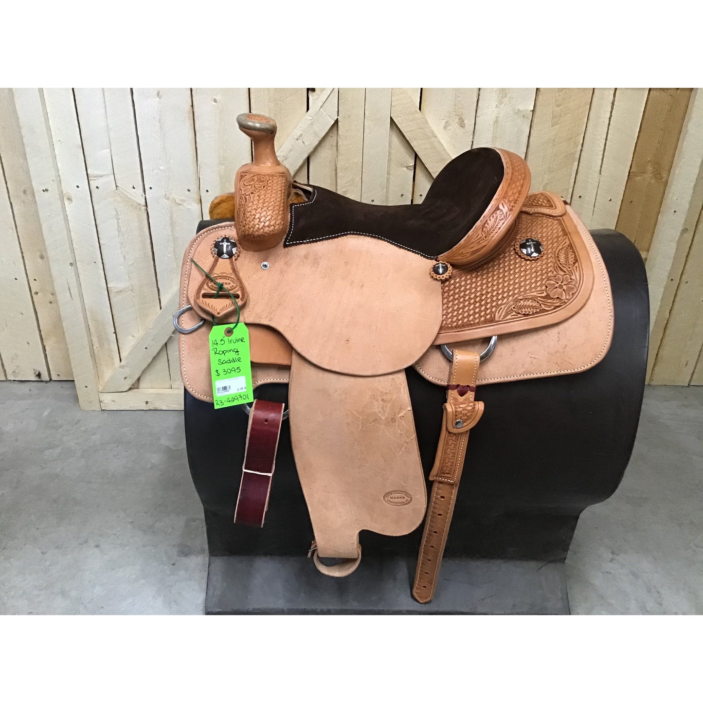 Irvine 14.5" Roping Saddle