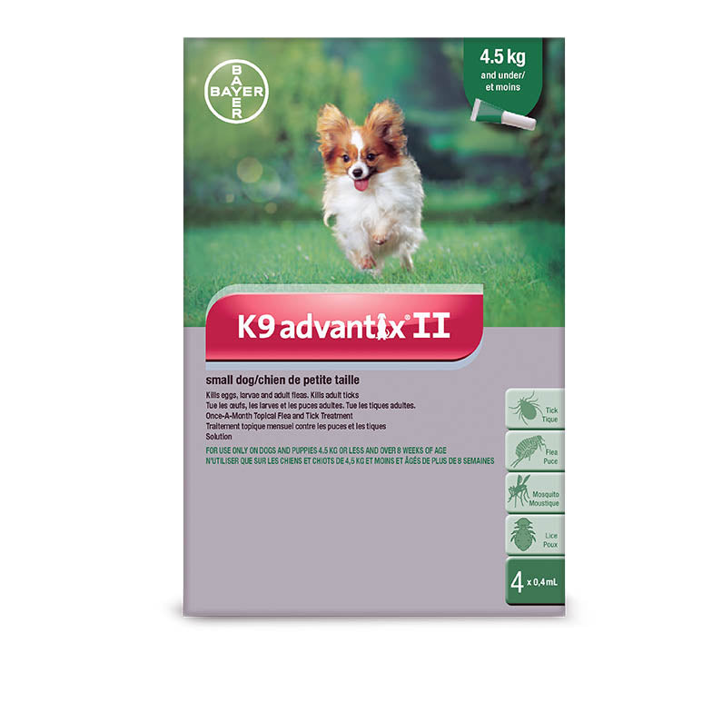 K9 Advantix II Dog 4 Doses