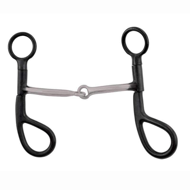 Cowboy Tack Smooth Snaffle Argentine Bit