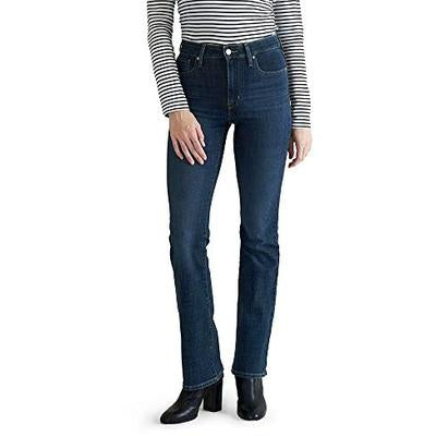 Levi Women's 725 High Rise Bootcut Jeans - Lapis Dark Horse