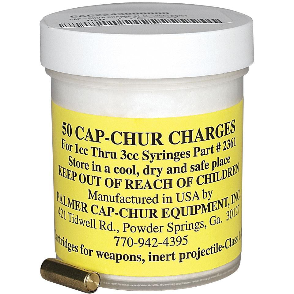 Cap-Chur Charges For 1cc through 3cc Syringes Part #2361