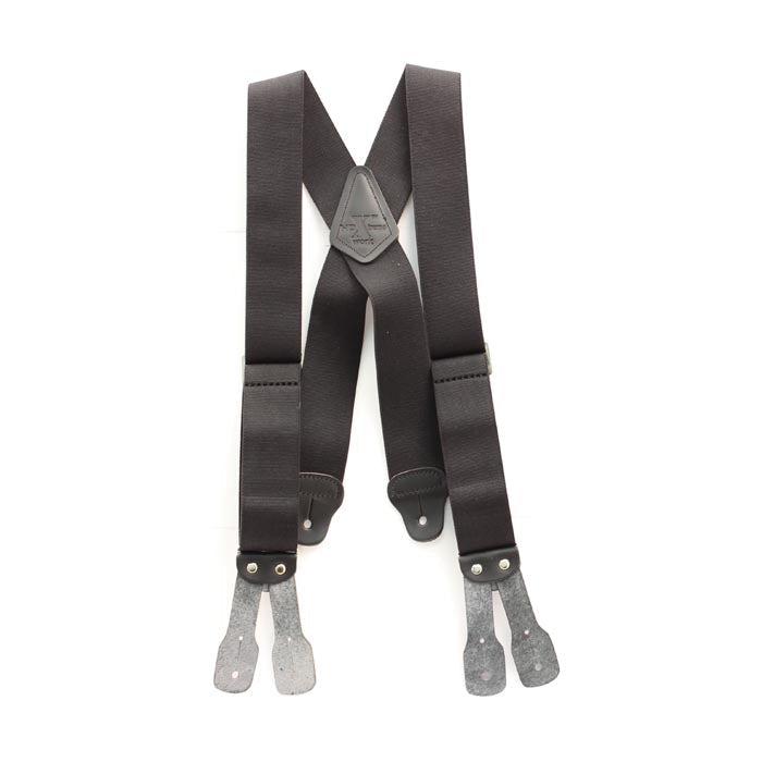 Nocona HDX Mens Suspenders - Black 48"