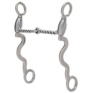 Weaver 5" Pro Series Long Shank Twisted Snaffle Bit