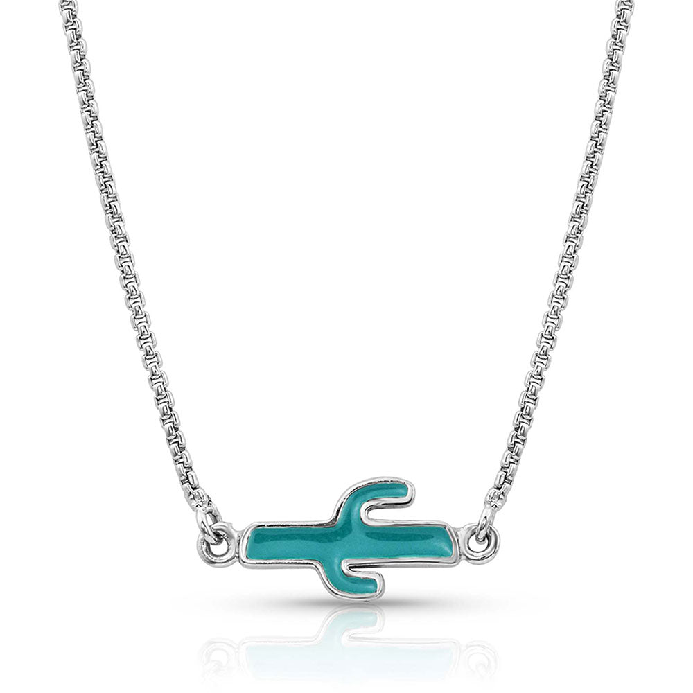 Montana Silversmith Two Sides to Every Cactus Necklace