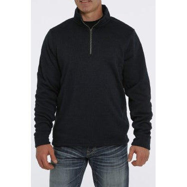 Cinch Mens 1/4 Zip Sweater  Navy *FINAL SALE*
