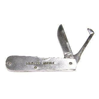 Castrating Knife With Hook - Irvines Saddles