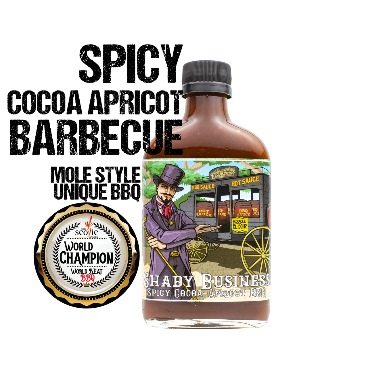 Shady Business Spicy BBQ Sauce