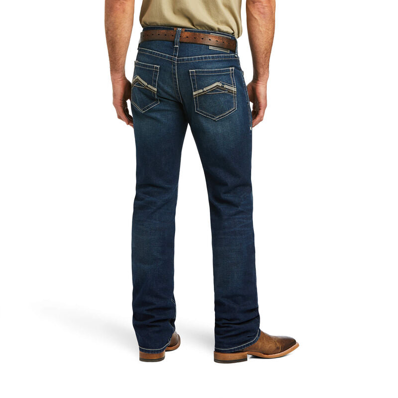 **Ariat Mens M5 STR Remming STKBL Strt Jean - Irvine Tack &amp; Western Wear