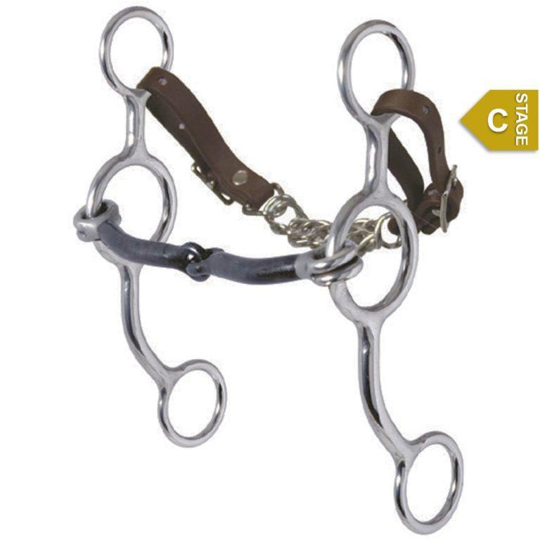 Reinsman Molly Powell Smooth Run Snaffle Bit