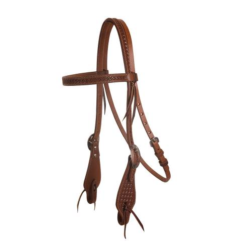 Professional's Choice Browband Headstall - Oiled Windmill