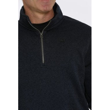 Cinch Mens 1/4 Zip Sweater  Navy *FINAL SALE*