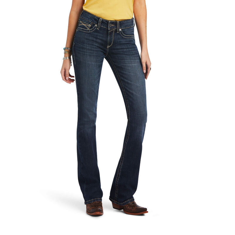 Ariat Women's R.E.A.L. Perfect Rise Lexie Boot Cut Jeans - Missouri