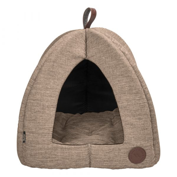 Back On Track Rajah Pet Igloo  Brown