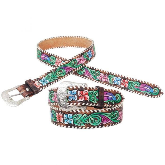 Circle Y Vibrant Garden Belt - Irvine Tack & Western Wear