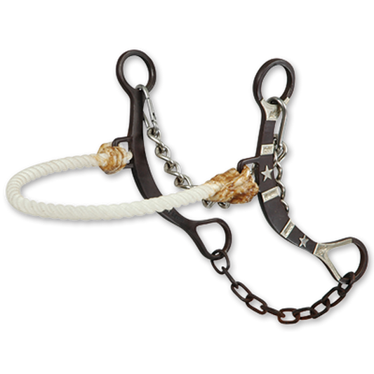 Classic Equine Bozo Sidepull Short Shank Hackamore