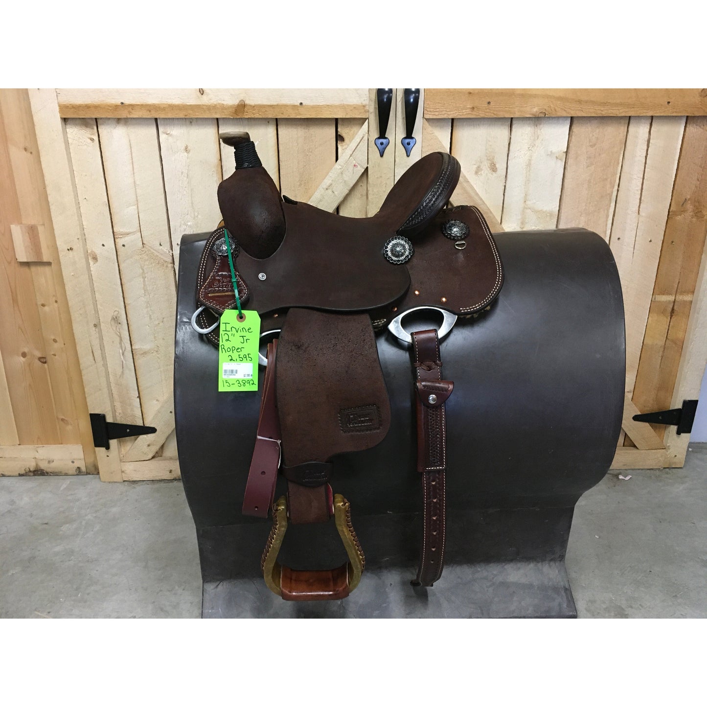 Irvine 12" Jr Roping Saddle