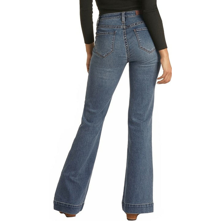 Rock &amp; Roll Junior Mid Rise Trouser