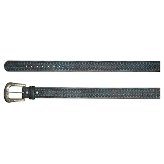 Catchfly Ladies Belt Turquoise Wash