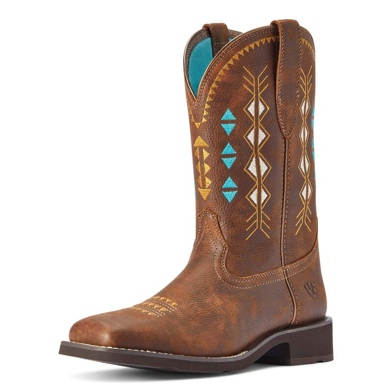 **Ariat Womens Delilah Deco Western Boots - Copper Kettle