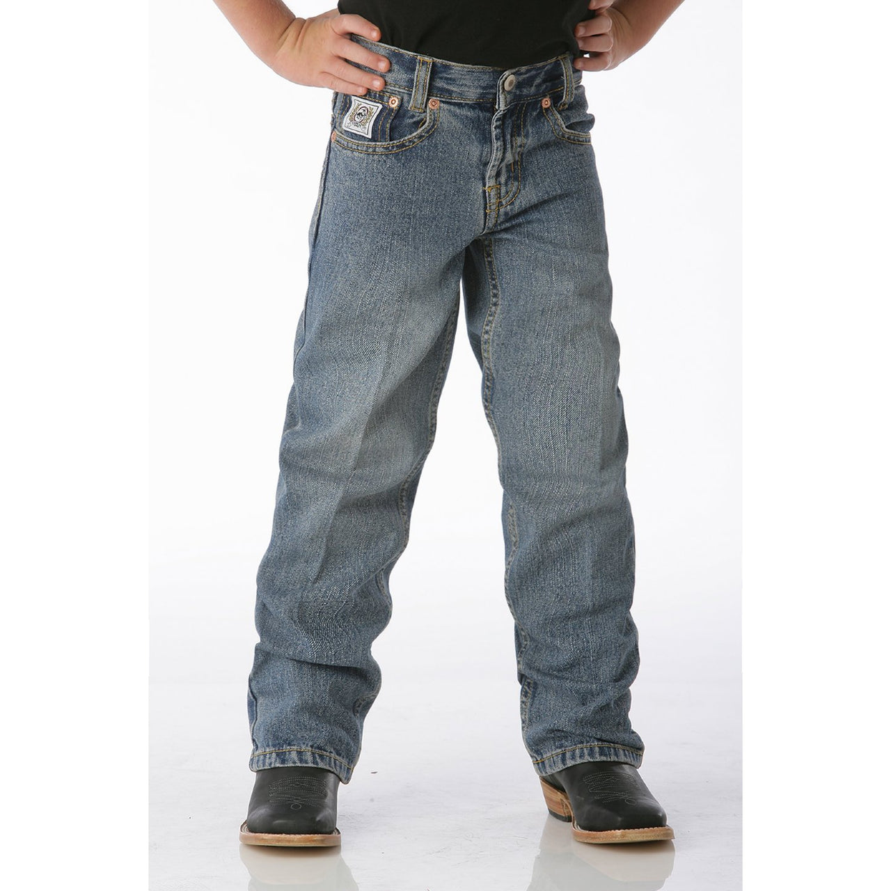 Cinch Little Boys White Label Regular Fit Jeans - Light Stonewash