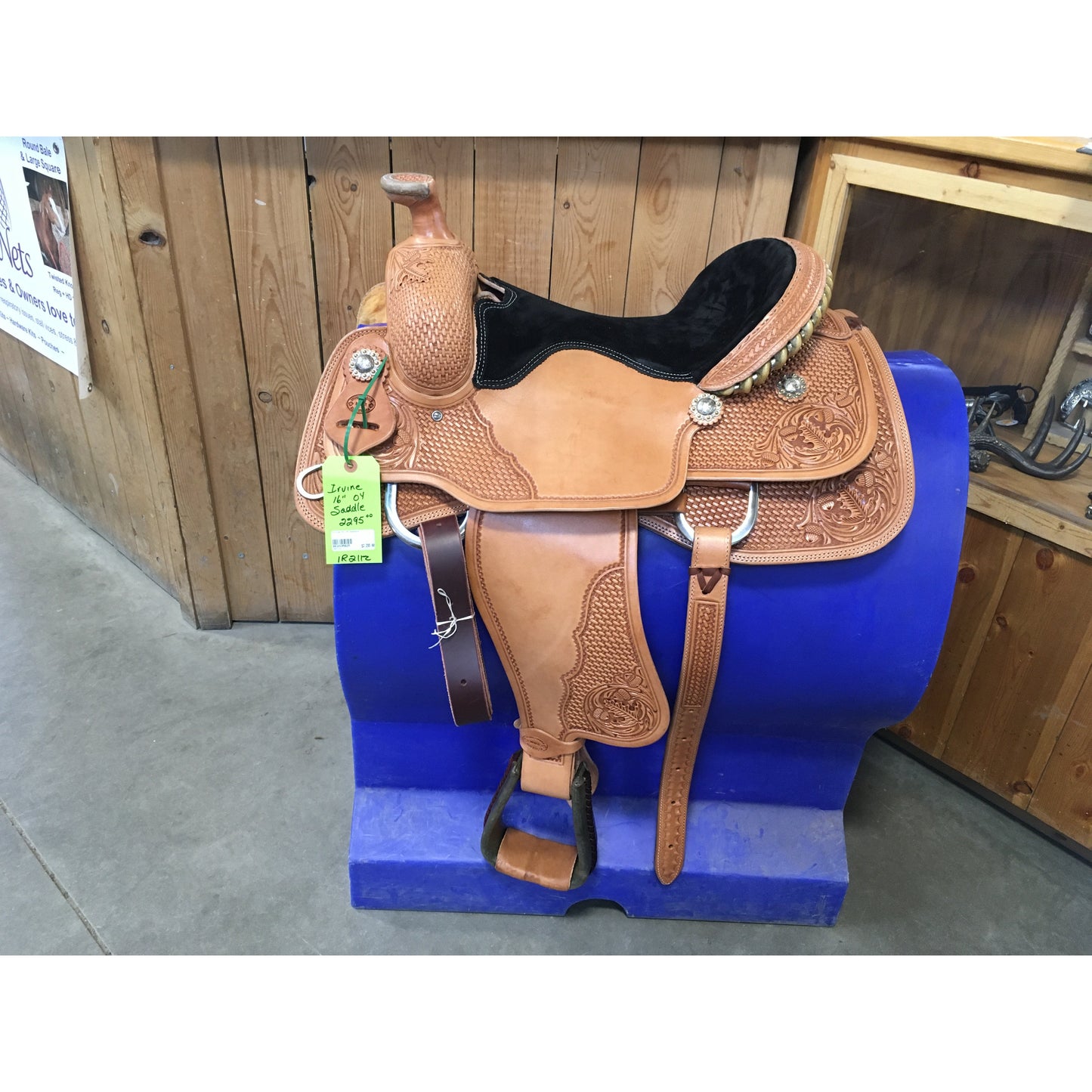 Irvine 16" OY Roping Saddle
