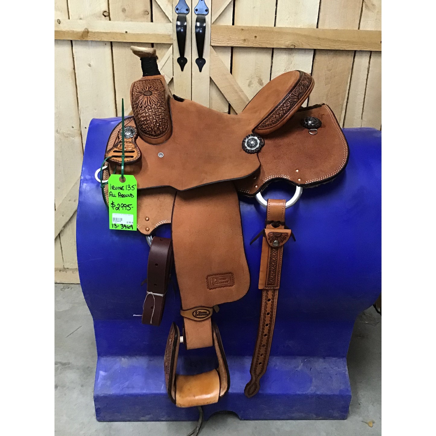 Irvine 13.5" All Around Saddle