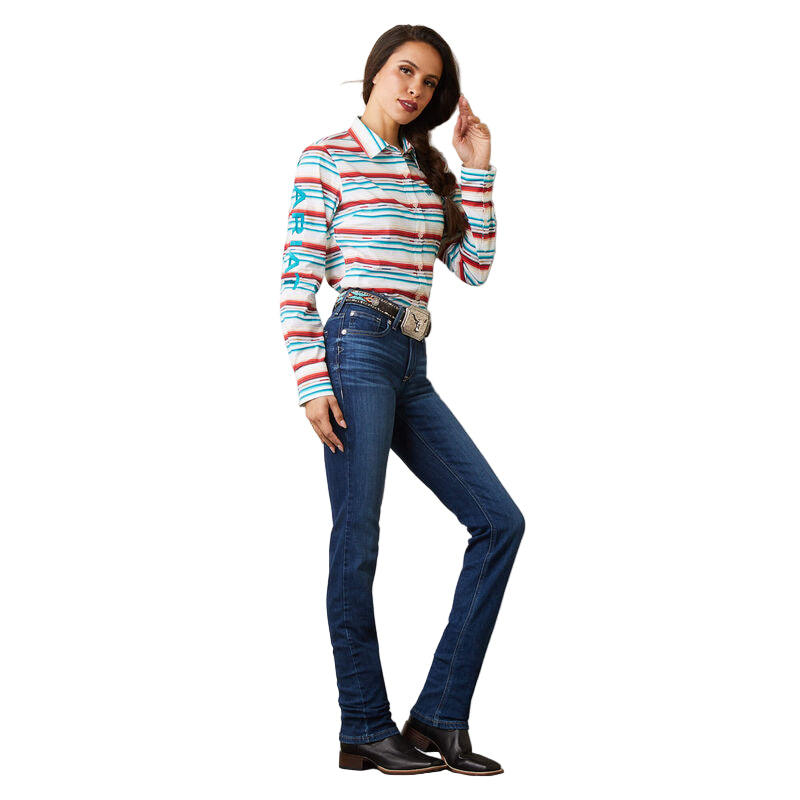 Ariat Women's Team Kirby Stretch Shirt - Rosa Serape