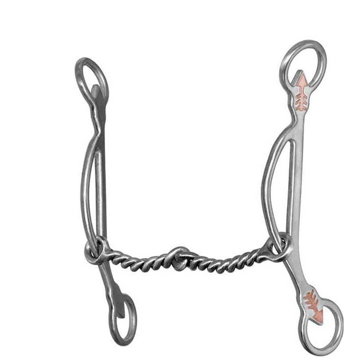 Metalab Emilie Veillette Barrel Racing Series Winner Twisted Gag Bit