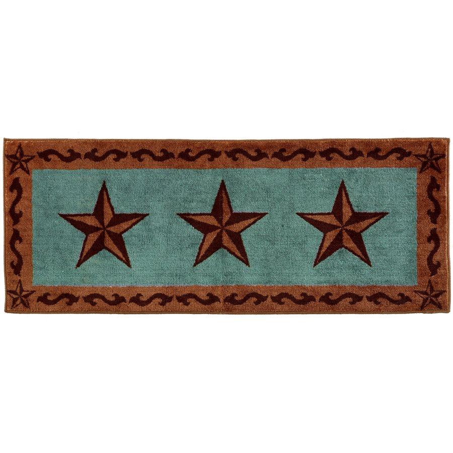 HiEnd Accents Star Kitchen & Bath Rug 24" x 60"