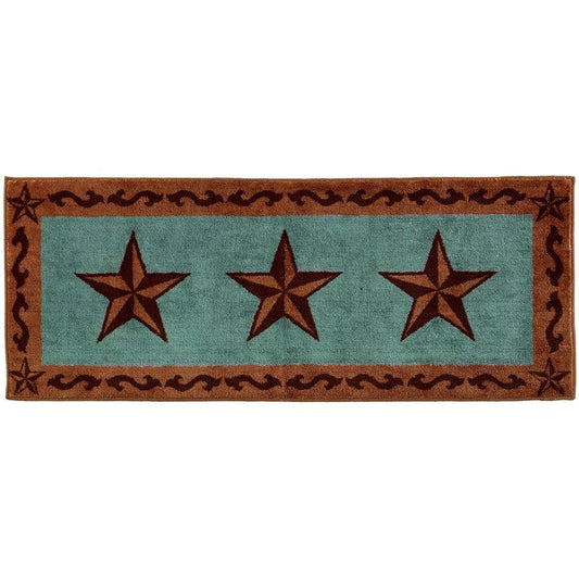 HiEnd Accents Star Kitchen & Bath Rug 24" x 60"
