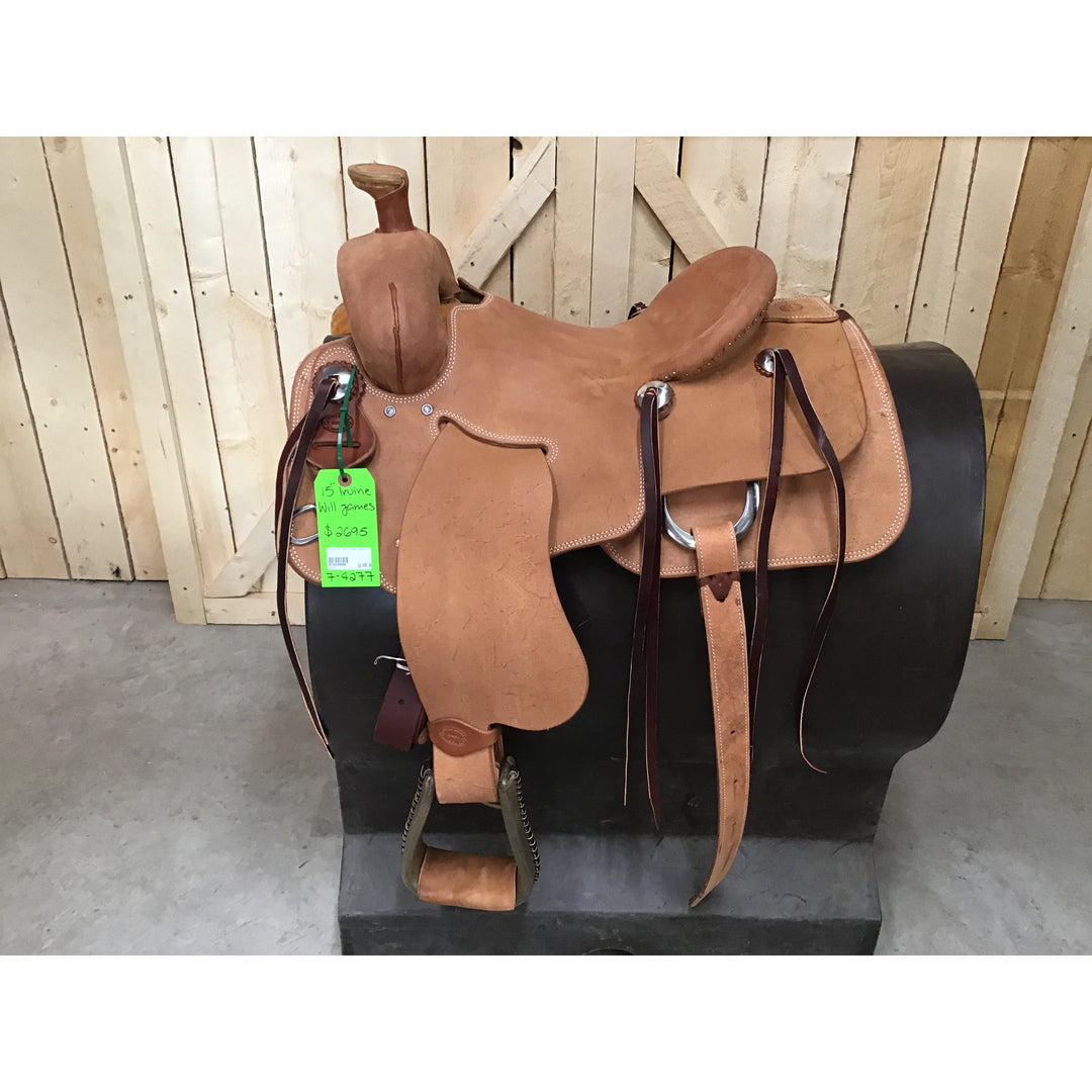 Irvine 15"  Will James Saddle
