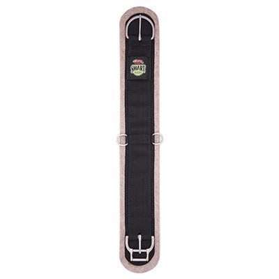 Weaver Leather Wool Blend Felt Lined Straight Smart Cinch - Black - Irvine Tack &amp; Western Wear