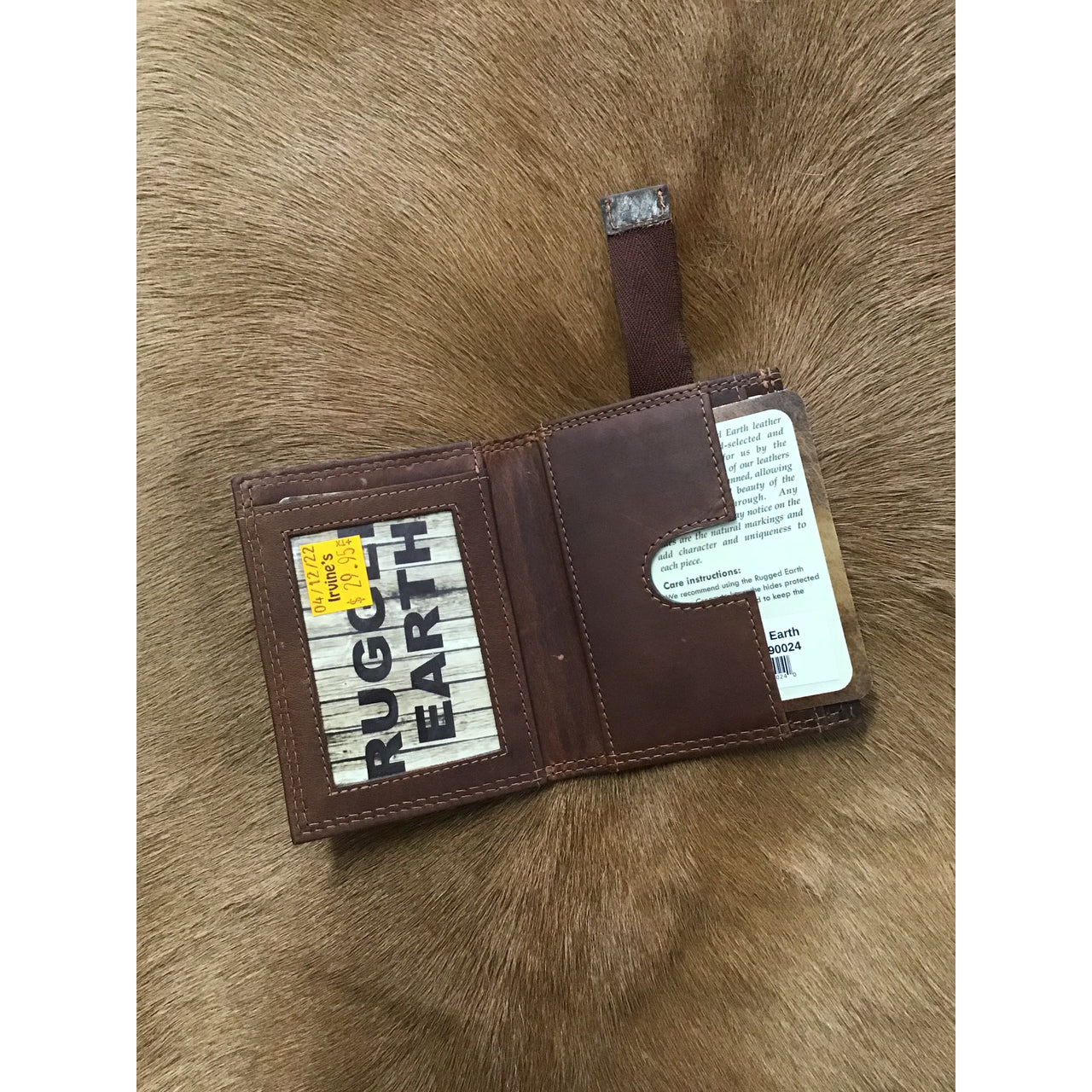 Rugged Earth Leather Wallet