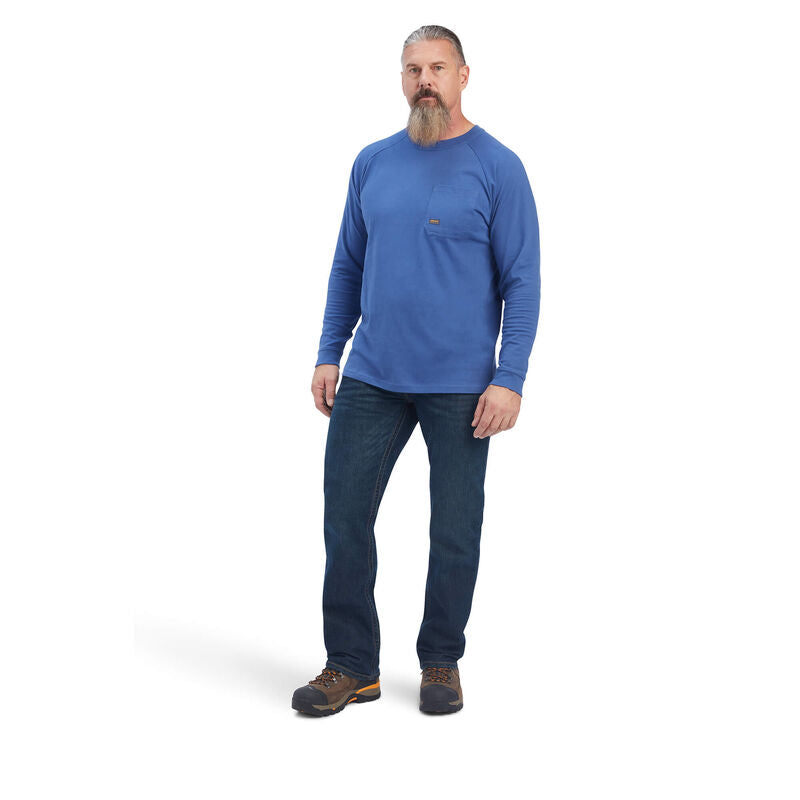 Ariat Mens Rebar Cotton Strong Roughneck Graphic T-Shirt