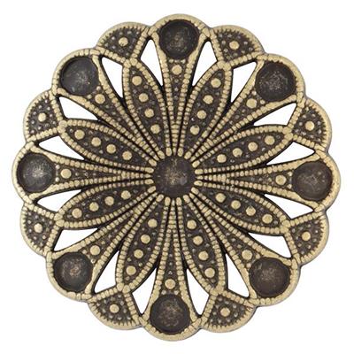 Weaver Leather Royal Round Concho  1"AB