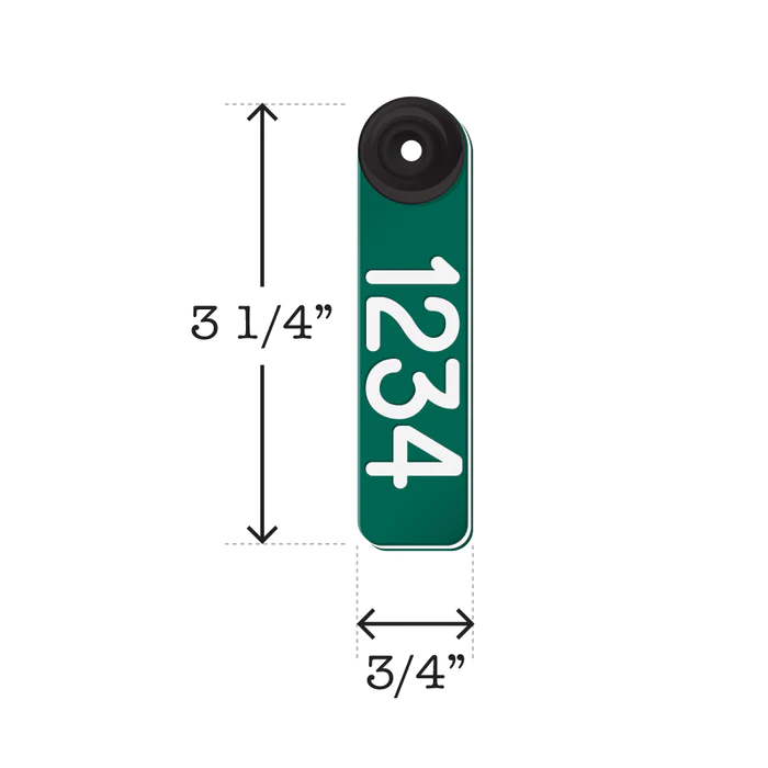 Ritchey Universal Ribbon  Tag  Green/White