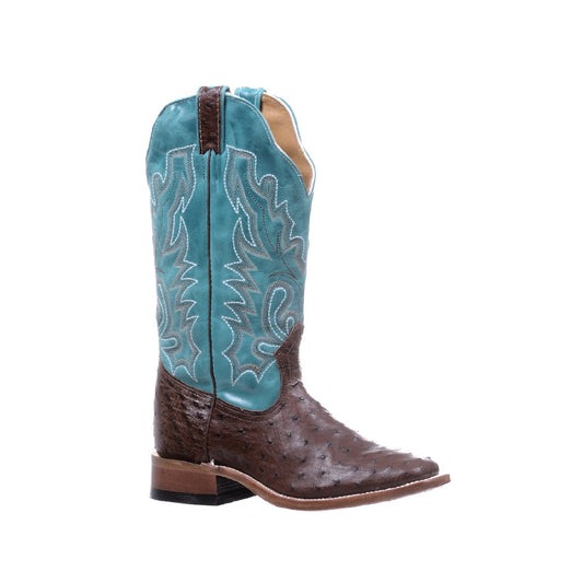 Boulet Women's Ostrich Western Boots