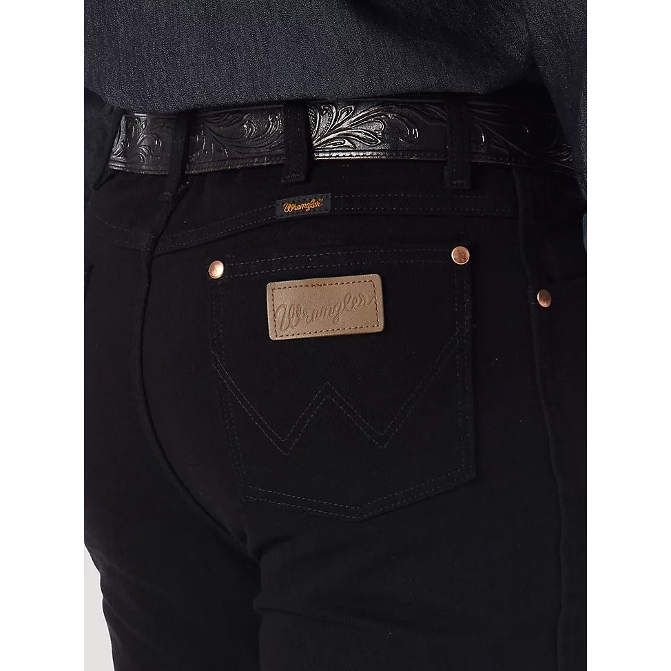 Wrangler Cowboy Cut Slim Fit Men's Jean  - Shadow Black