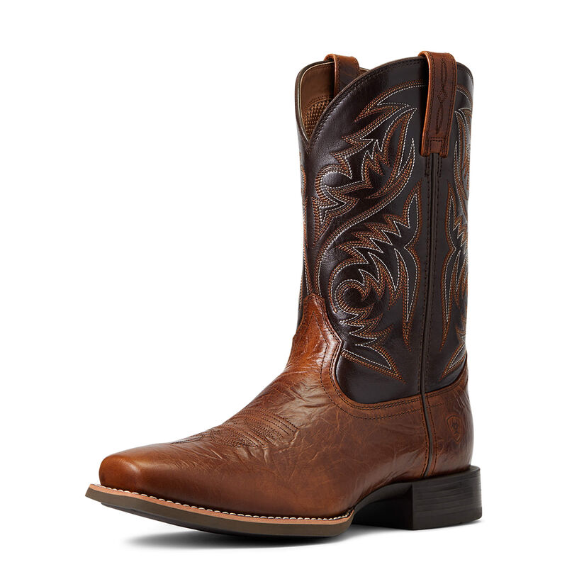 Ariat Men's Sport Herdsman Western Boots - Peanut Butter