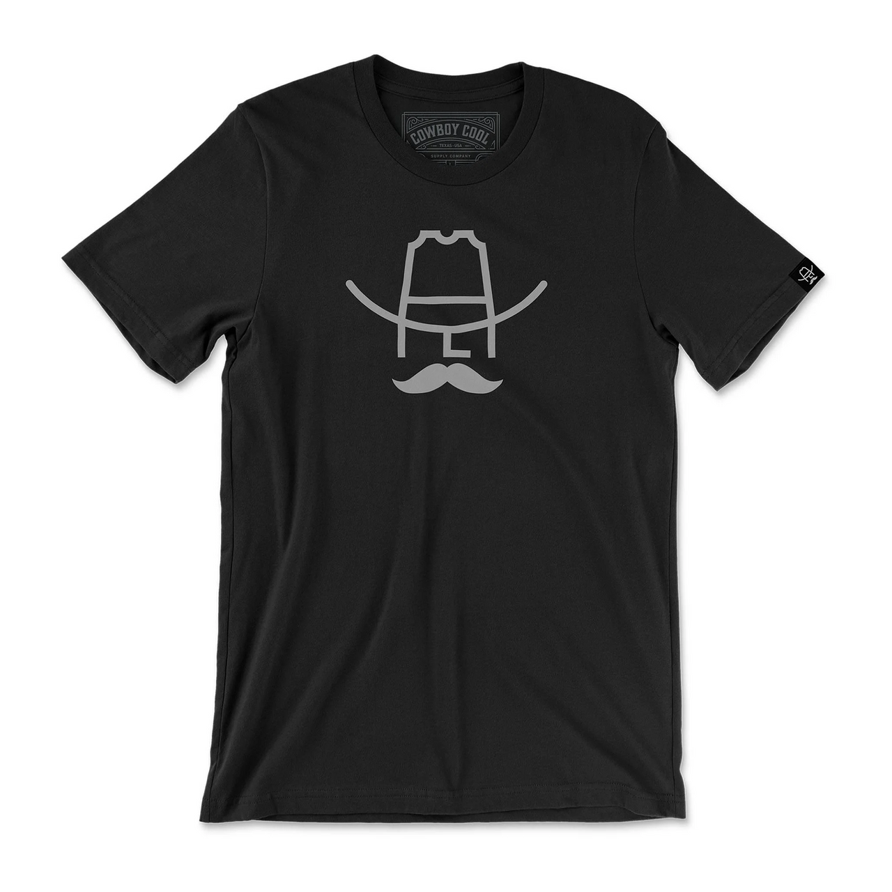 Cowboy Cool Hank T-Shirt - Black