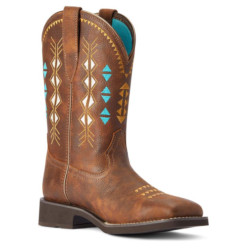 **Ariat Womens Delilah Deco Western Boots - Copper Kettle