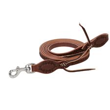Weaver Barbed Wire Roper Rein, 5/8" x 8' - Brown