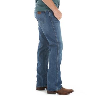 Mens wrangler slim on sale fit bootcut jeans