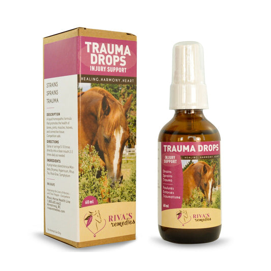Riva's Remedies Equine Trauma Drops - 60ml