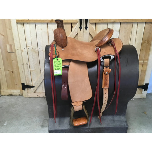 Irvine 15" Will James Ranch Saddle