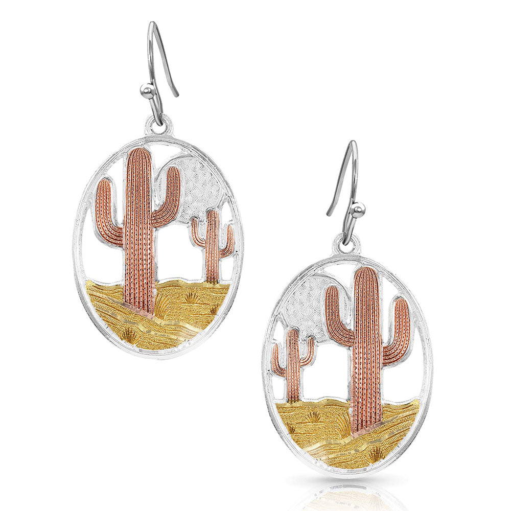 Montana Silversmith Desert Moon Cactus Earrings