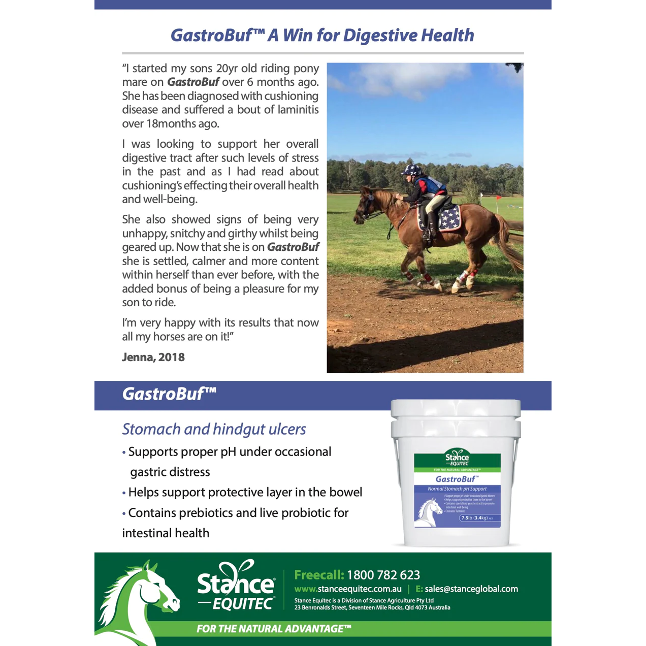 Stance Equine Gastrobuf - 4kg